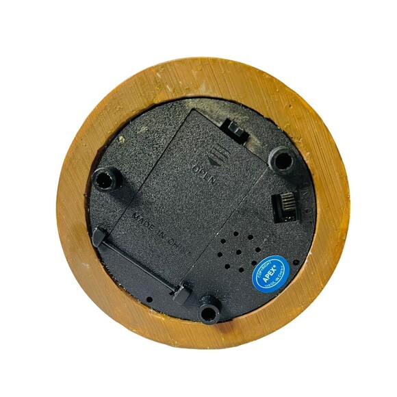 Vintage Angel Lighted Figurine Egg Shape Gold Edged Large Apex Collection - Picture 9 of 15